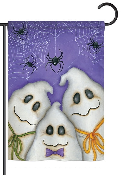 3 Ghosts Garden Flag