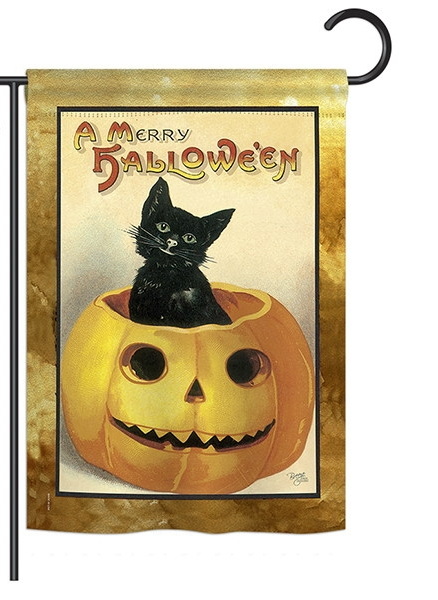 Merry Halloween Garden Flag