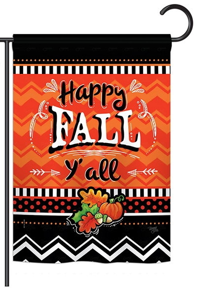 Happy Fall Garden Flag