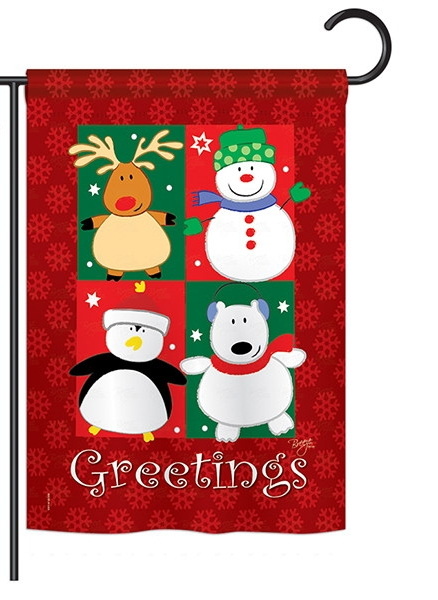 Pal\'s Greetings Garden Flag