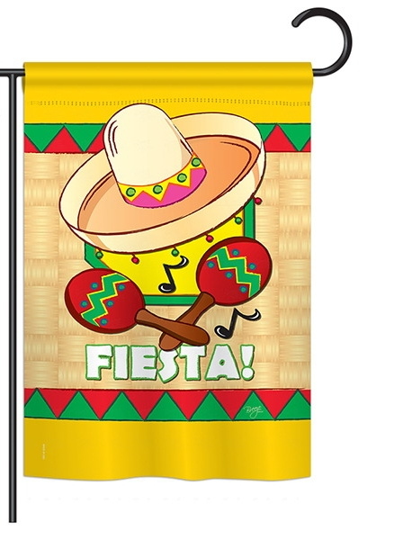 Fiesta Garden Flag