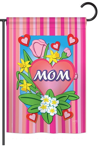 Mom Garden Flag