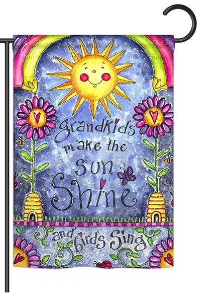 Grandkids Garden Flag