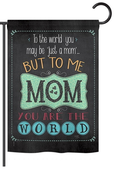 The World Mom Garden Flag