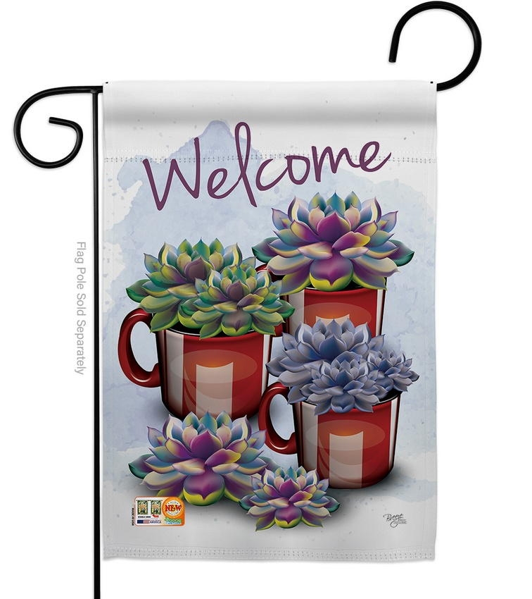 Welcome Decorative Garden Flag