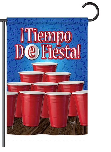 Tiempo de Fiesta! Garden Flag