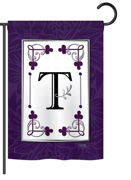 Classic T Monogram Garden Flag