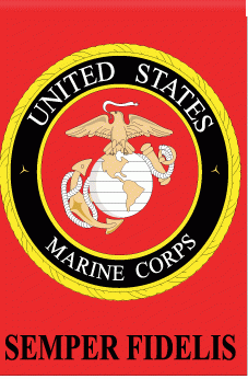 Marine Corps House Flag