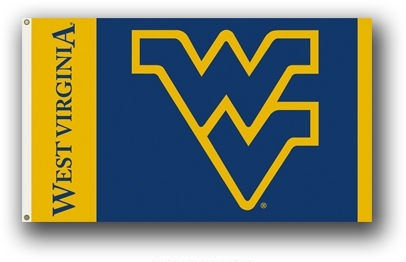 last one - West Virginia Mountaineers 3x5 Single Sided Flag