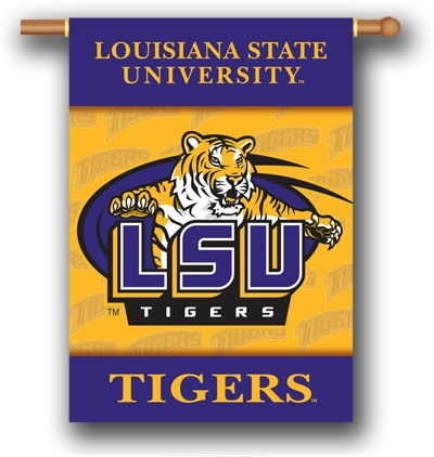 LSU Tigers Double Sided Outdoor Hanging Banner