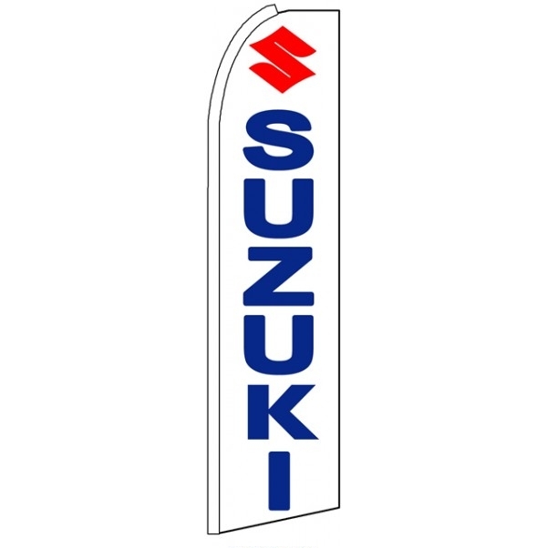 Suzuki Feather Flag 3' x 11.5'