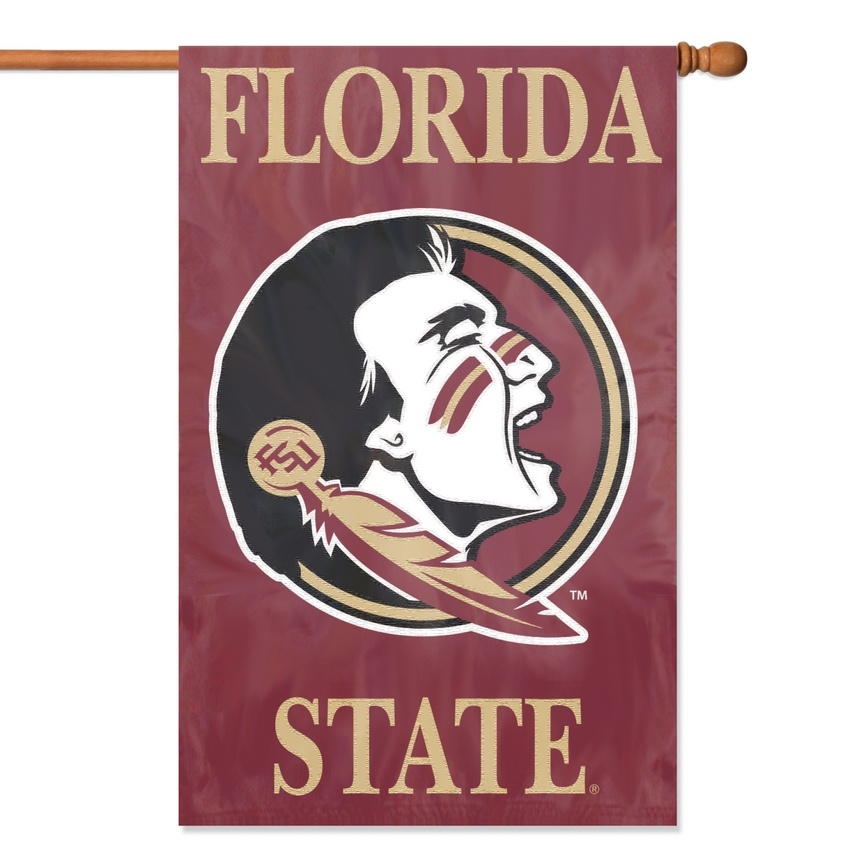 Florida State Seminoles Applique Banner Flag 44\