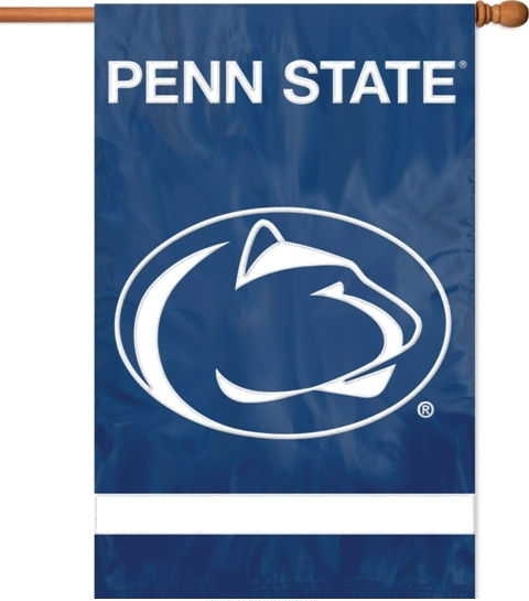 Penn State Nittany Lions Applique Banner Flag 44\