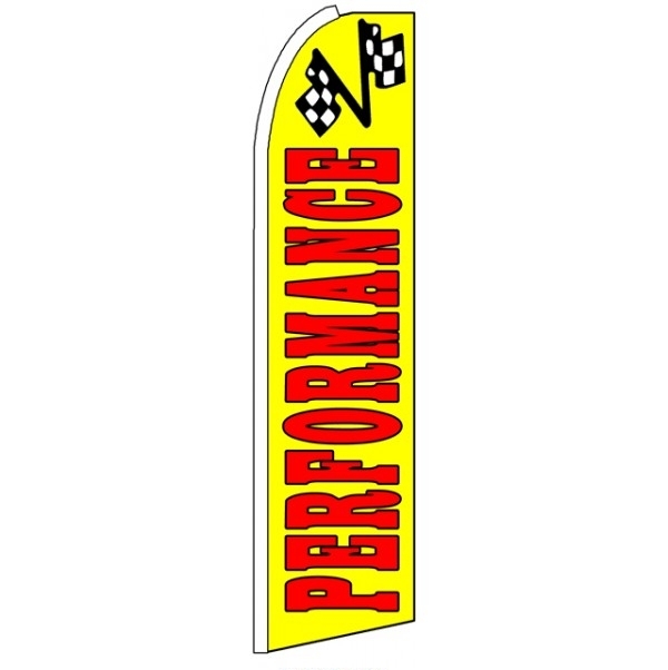Performance (Sideways) Feather Flag 3' x 11.5'