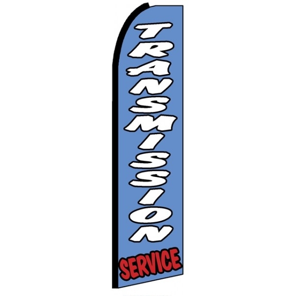 Transmission Service Feather Flag 3\' x 11.5\'