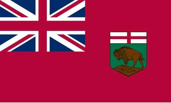 3\' x 5\' Manitoba High Wind, US Made Flag