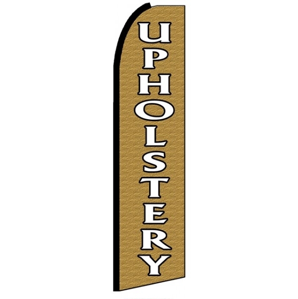 Upholstery Feather Flag 3\' x 11.5\'