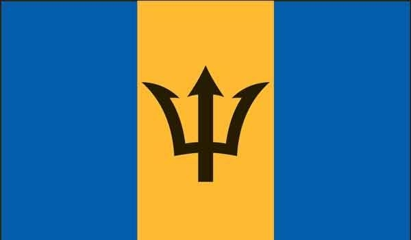 3' x 5' Barbados High Wind, US Made Flag