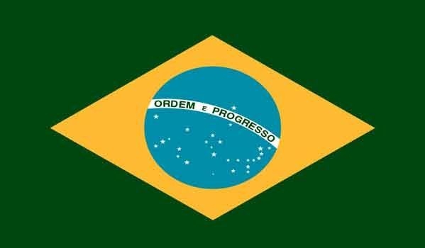 3\' x 5\' Brazil High Wind, US Made Flag