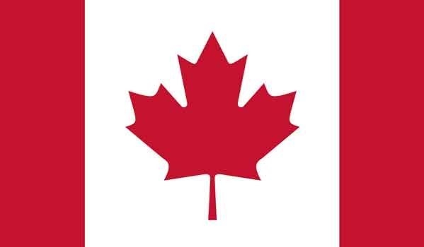 3\' x 5\' Canada High Wind, US Made Flag