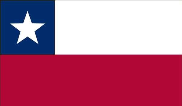 5' x 8' Chile High Wind, US Made Flag