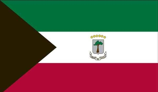 3' x 5' Equatorial Guinea High Wind, US Made Flag