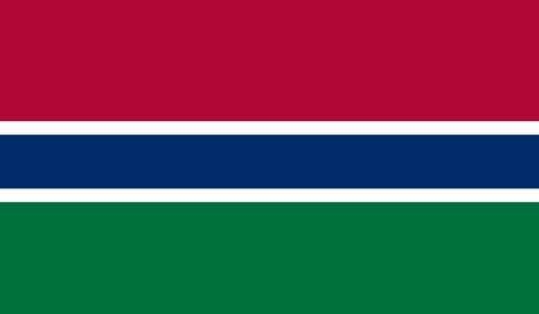 3' x 5' Gambia High Wind, US Made Flag