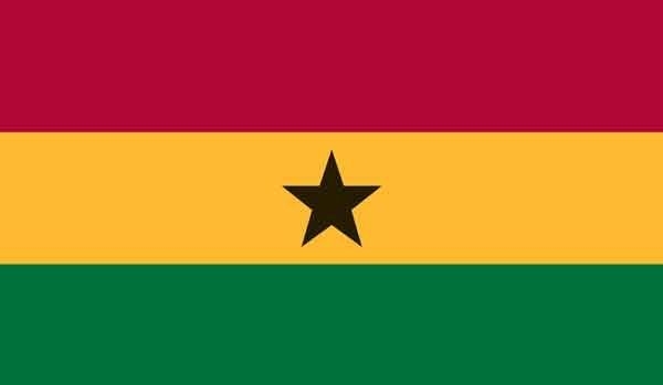 3' x 5' Ghana High Wind, US Made Flag
