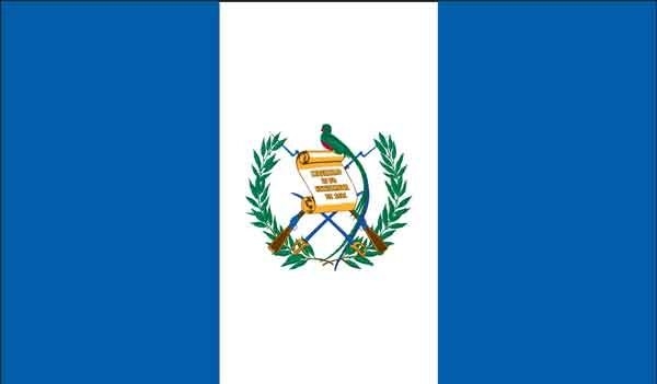 4\' x 6\' Guatemala High Wind, US Made Flag