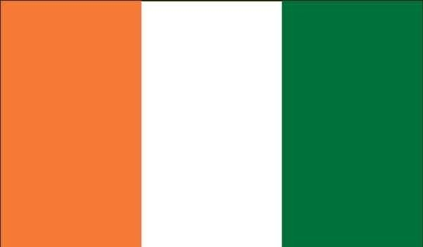 3' x 5' Ivory Coast - Cote d'Ivoire High Wind, US Made Flag