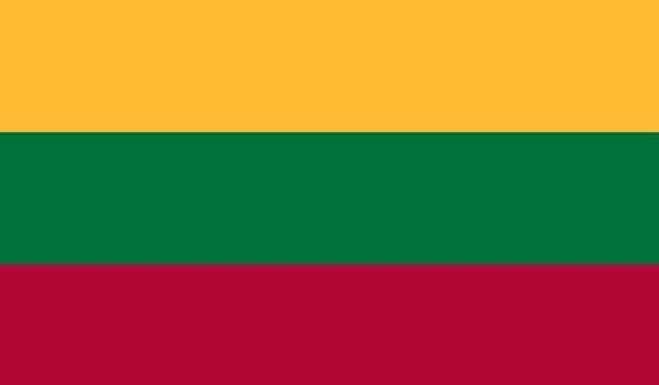 4' x 6' Lithuania High Wind, US Made Flag