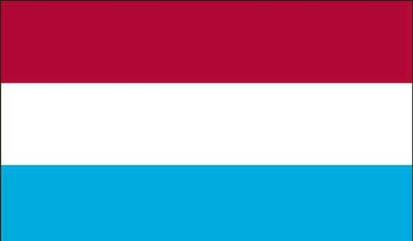 3' x 5' Luxembourg High Wind, US Made Flag