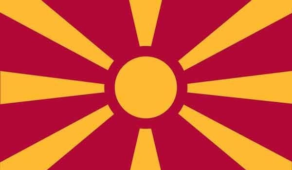 3' x 5' Macedonia High Wind, US Made Flag