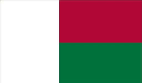 3' x 5' Madagascar High Wind, US Made Flag