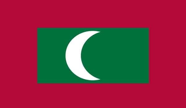 3' x 5' Maldive Islands High Wind, US Made Flag