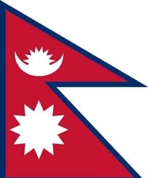 3' x 5' Nepal High Wind, US Made Flag