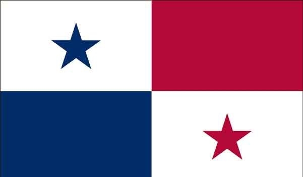 4\' x 6\' Panama High Wind, US Made Flag