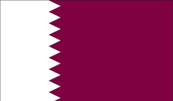 4\' x 6\' Qatar High Wind, US Made Flag