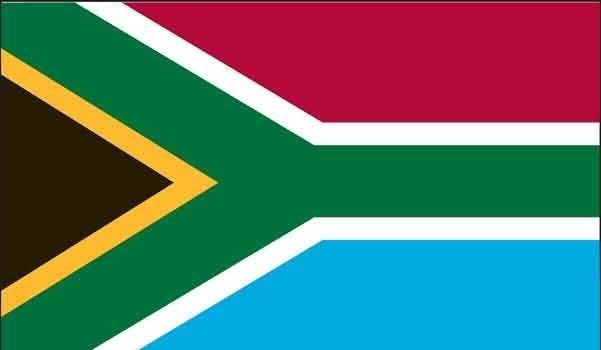 2\' x 3\' South Africa High Wind, US Made Flag