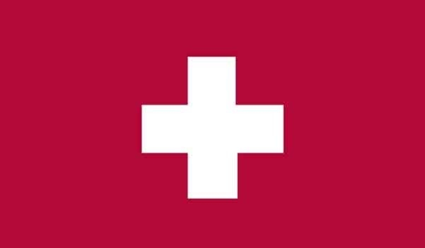 5\' x 8\' Switzerland High Wind, US Made Flag