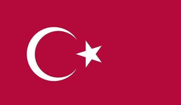 3\' x 5\' Turkey High Wind, US Made Flag