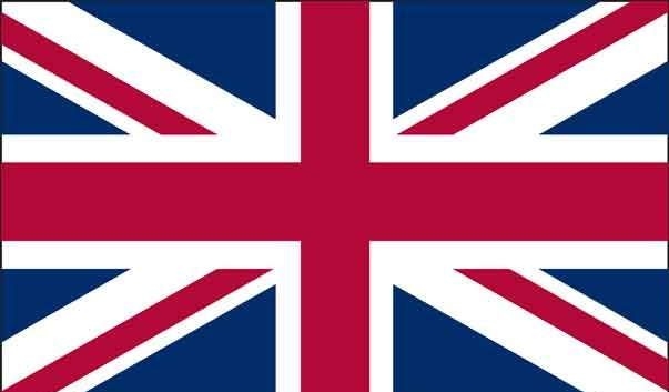 5\' x 8\' United Kingdom High Wind, US Made Flag