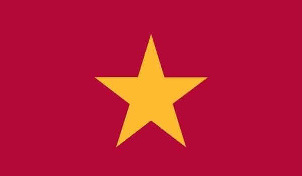 4\' x 6\' Vietnam High Wind, US Made Flag