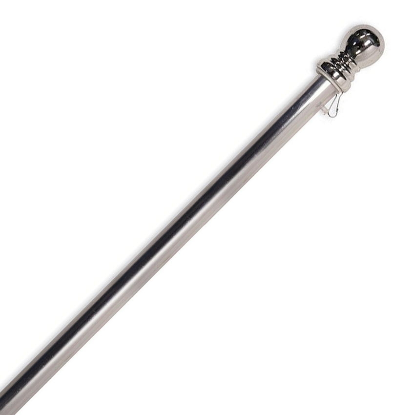 Standard Aluminum with Chrome Knob Pole 2\