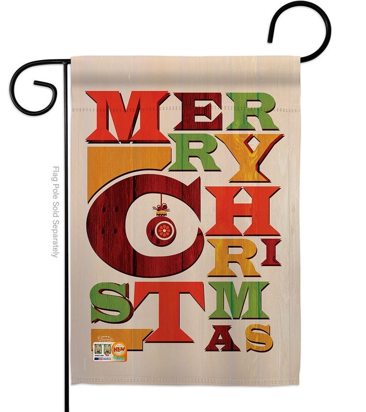 Fabulous Christmas Decorative Garden Flag