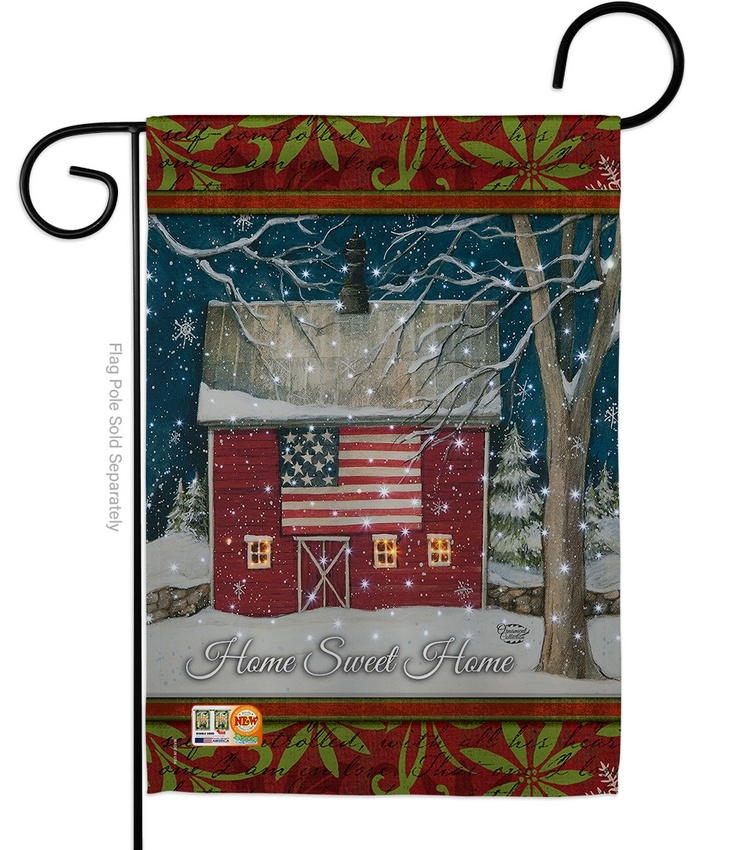 Sweet Home Wonderland Garden Flag