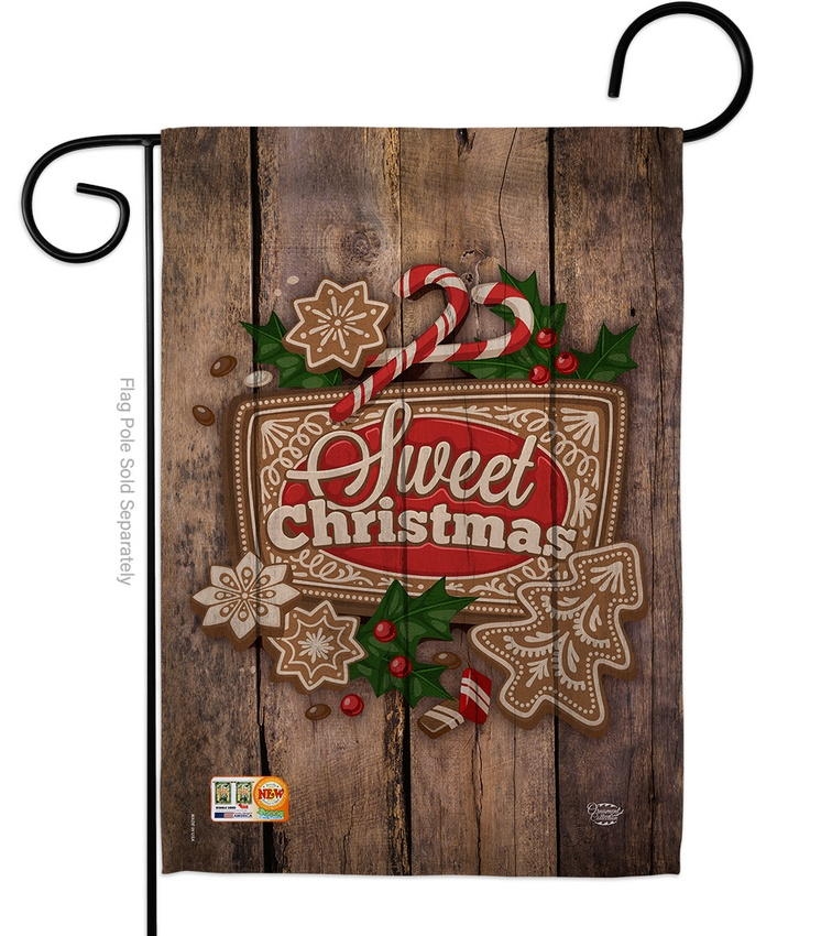 Winter Sweet Christmas Garden Flag