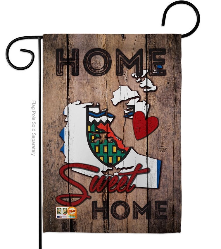 Northwest Territories Home Sweet Garden Flag