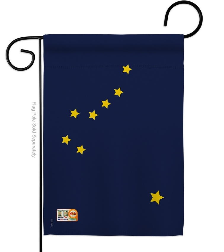 Alaska Decorative Garden Flag