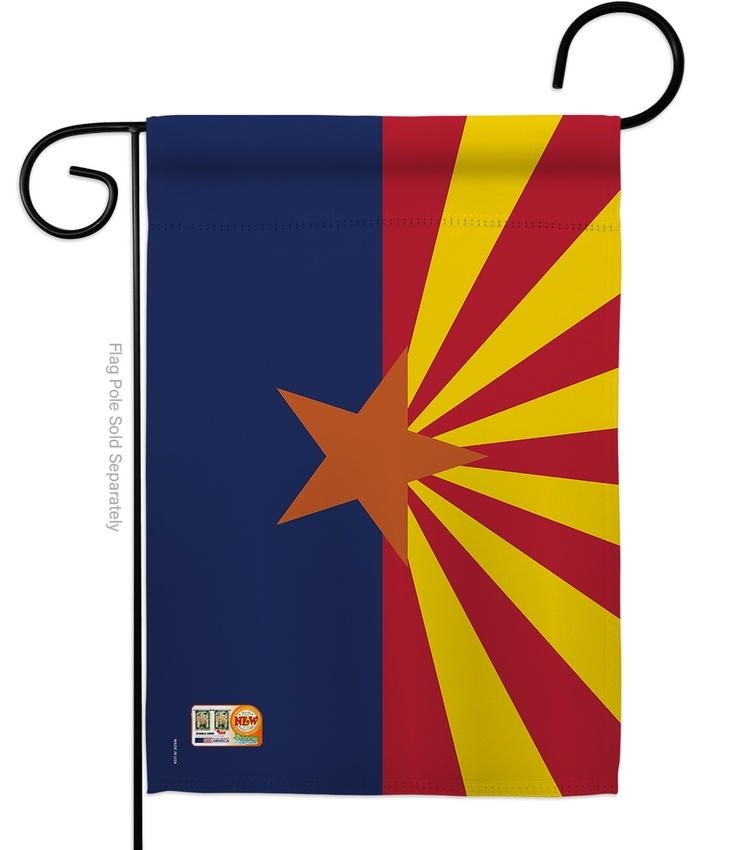 Arizona Decorative Garden Flag
